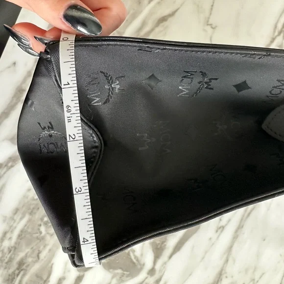 MCM Black Tote Shopper Vintage